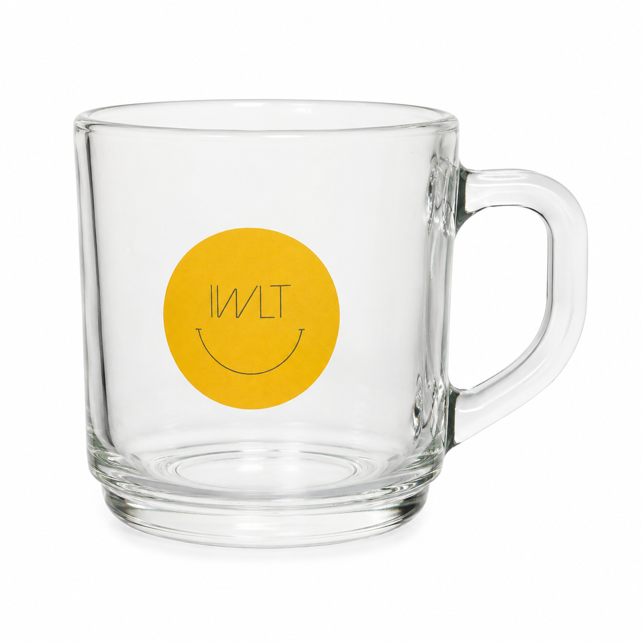 Smiley Glass Cup