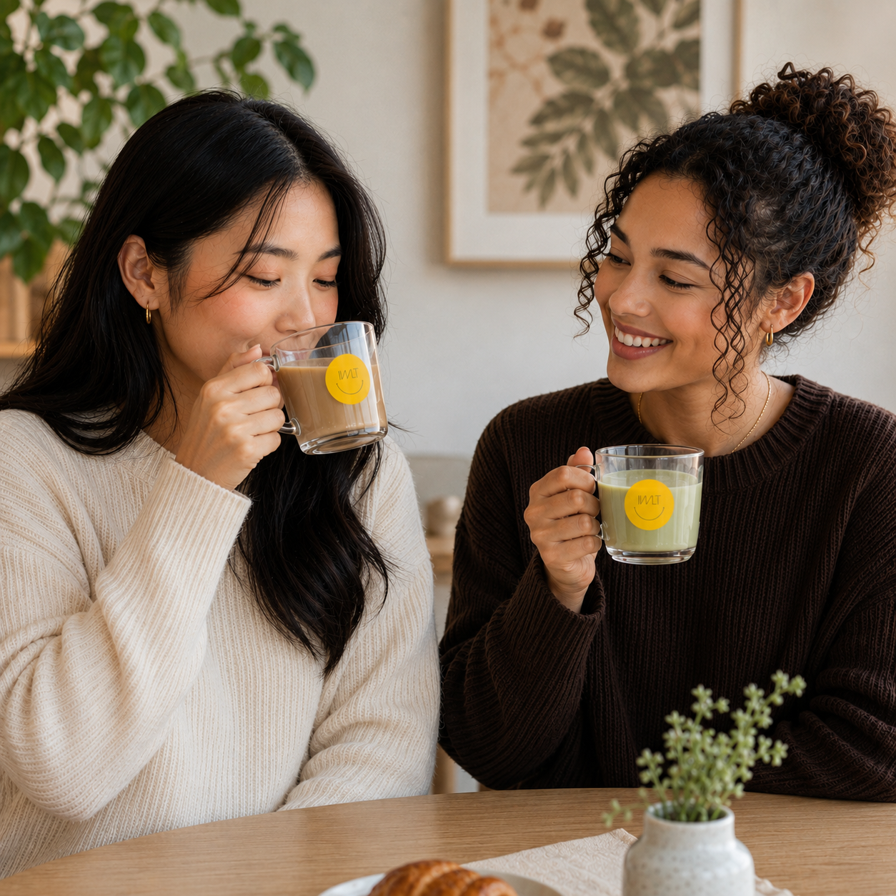Smiley Glass Cup