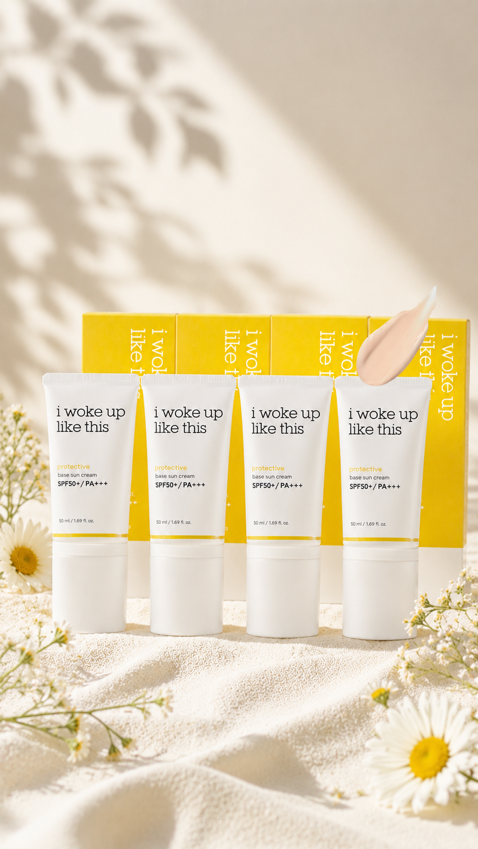 Protective Base Sun Cream Bundle of 4